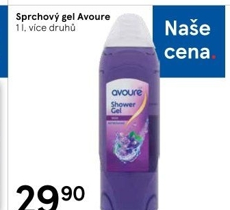 Sprchový gel Avouré
