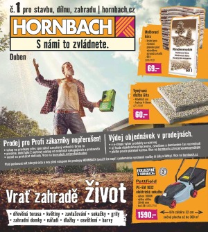 akční leták Hornbach 8.4.2020-30.4.2020