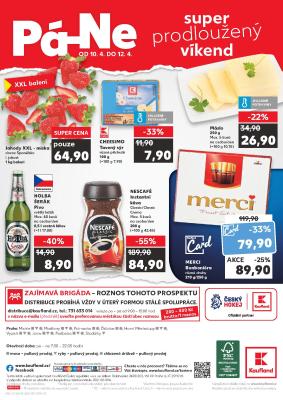 akční leták Kaufland 10.4.2020-12.4.2020