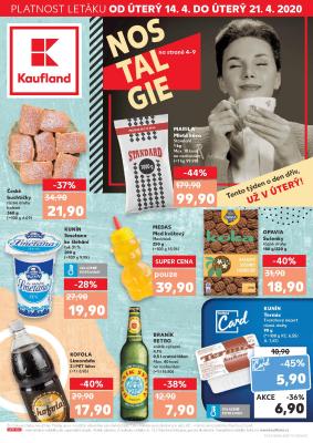 akční leták Kaufland 14.4.2020-21.4.2020