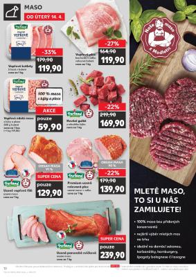 akční leták Kaufland 14.4.2020-21.4.2020