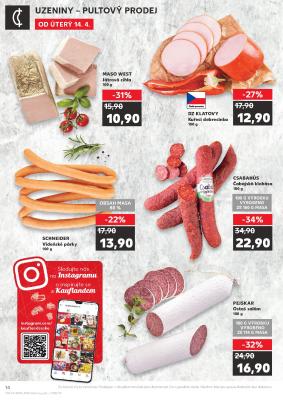 akční leták Kaufland 14.4.2020-21.4.2020