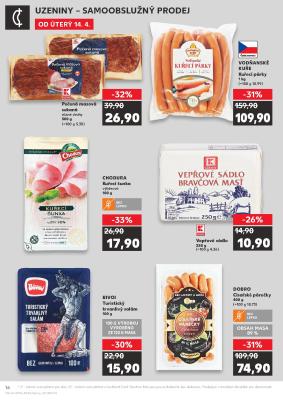 akční leták Kaufland 14.4.2020-21.4.2020
