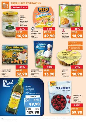 akční leták Kaufland 14.4.2020-21.4.2020