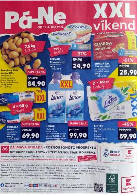 akční leták Kaufland 14.4.2020-21.4.2020