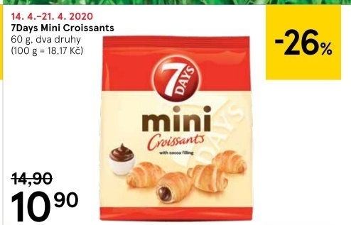 Croissant mini 7 Days