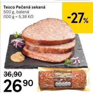 Pečená sekaná Tesco