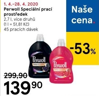 Prací gel Perwoll