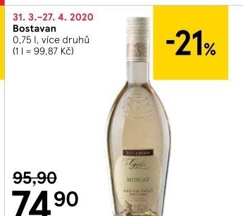 Vína Gold Bostavan