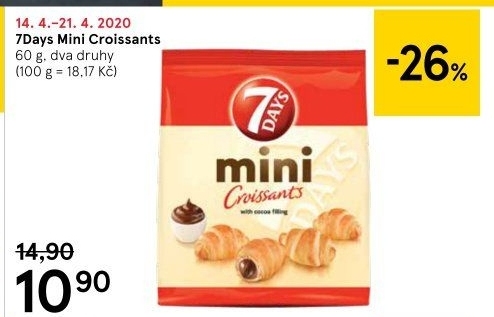 Croissant mini 7 Days