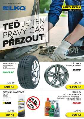 akční leták Auto Kelly 7.4.2020-4.5.2020