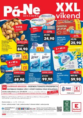 akční leták Kaufland 17.4.2020-19.4.2020