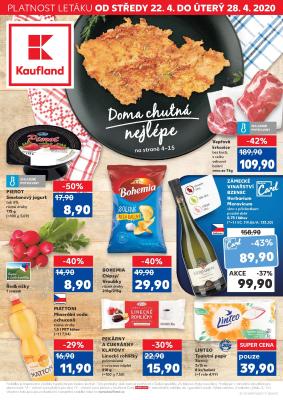 akční leták Kaufland 22.4.2020-28.4.2020
