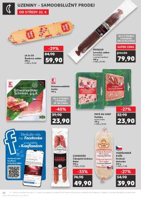 akční leták Kaufland 22.4.2020-28.4.2020