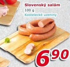 Salám slovenský točený Kostelecké uzeniny