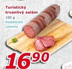 Salám turistický Kostelecké uzeniny