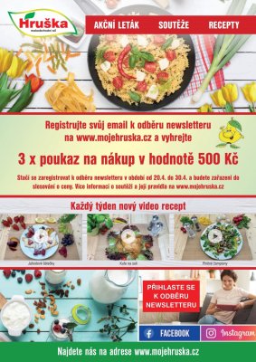 akční leták Hruška 21.4.2020-27.4.2020