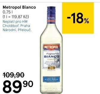 Aperitiv Bianco Metropol