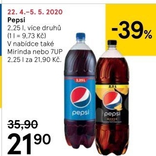 Limonáda Pepsi
