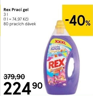 Prací gel Rex