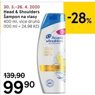 Šampon proti lupům Head&amp