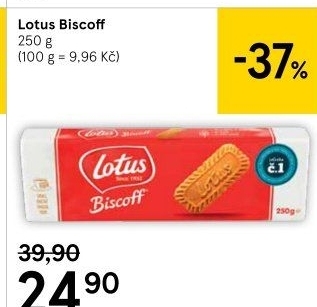 Sušenky karamelové Biscoff Lotus