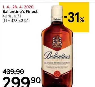 Whisky Ballantine'