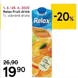 Nápoj Fruit drink Relax
