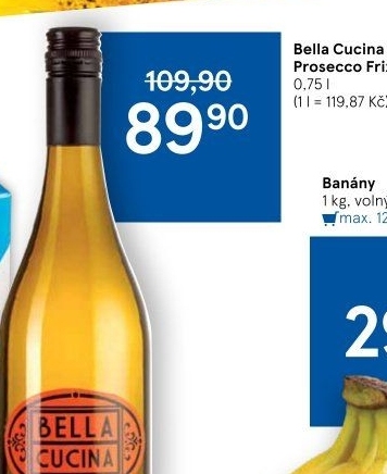 Sekt Prosecco Frizzante Bella Cucina