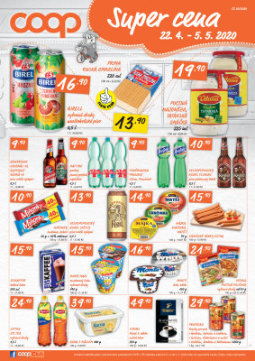 akční leták COOP 22.4.2020-5.5.2020