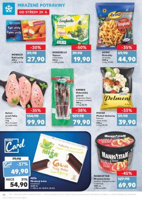 akční leták Kaufland 29.4.2020-5.5.2020