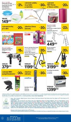 akční leták Tesco 29.4.2020-5.5.2020