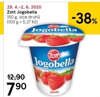 Jogurt Jogobella Zott