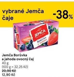 Ovocný čaj Jemča