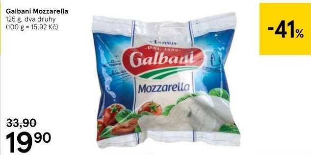Sýr Mozzarella Galbani