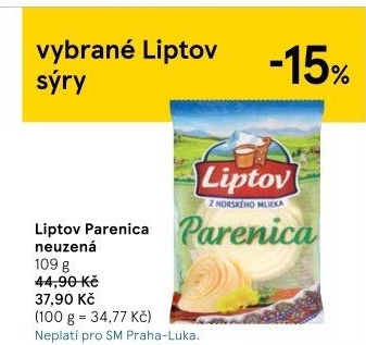 Sýr Parenica Liptov