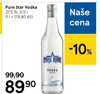 Vodka Pure Star