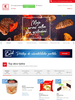 akční leták Kaufland 29.4.2020-5.5.2020