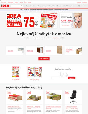 akční leták IDEA nábytek 1.5.2020-7.5.2020