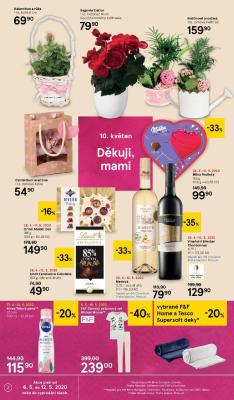akční leták Tesco 6.5.2020-12.5.2020