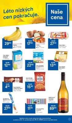 akční leták Tesco 6.5.2020-12.5.2020