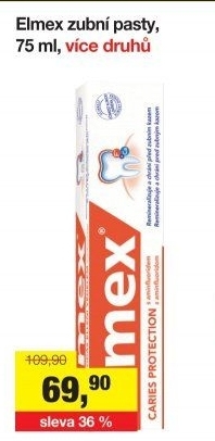 Pasty na zuby Elmex