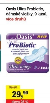 Vložky dámské ProBiotic Oasis