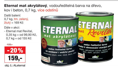 Barva Revital mat Eternal