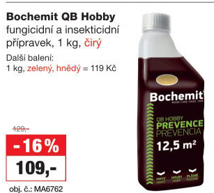 Přípravek na ochranu dřeva QB Hobby Bochemit