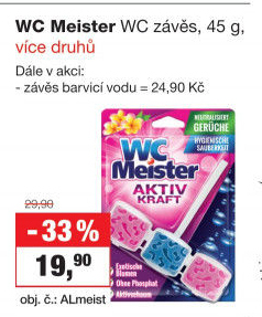 WC blok tuhý Meister