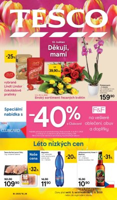 akční leták Tesco 6.5.2020-12.5.2020