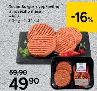 Burger Tesco