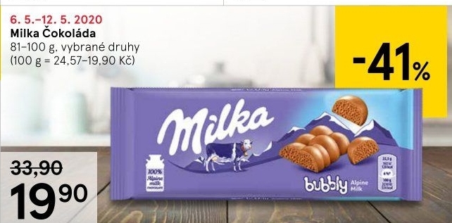 Čokoláda Milka