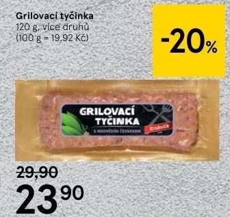 Grilovací tyčinky Krahulík